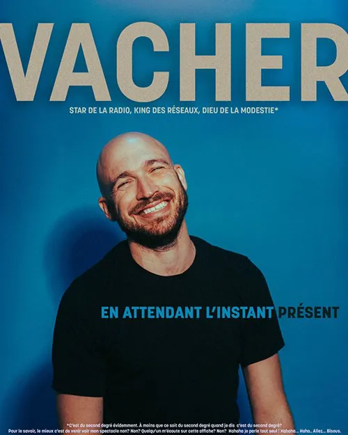 Affiche de Grégory Vacher dans En attendant l'instant présent
