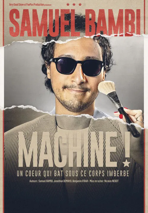 Affiche de Samuel Bambi dans Machine !