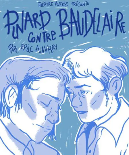 Affiche de Pinard contre Baudelaire