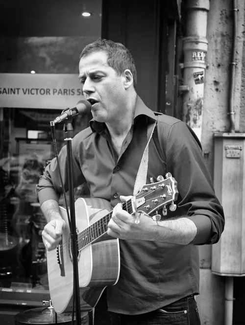 Affiche de Vincent live au Barazic