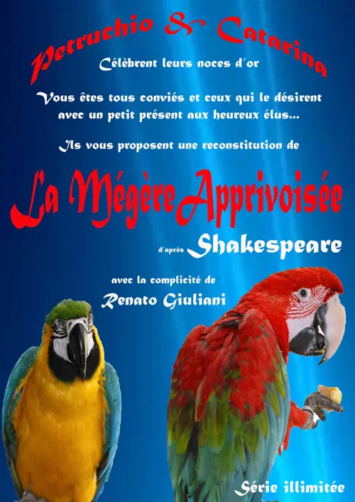 Affiche de La Mégère apprivoisée