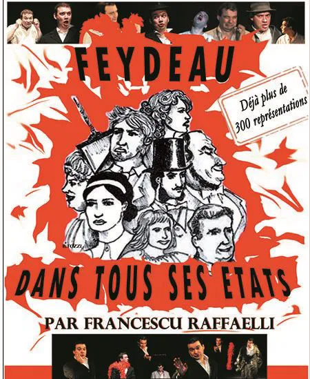 Affiche de Feydeau dans tous ses états