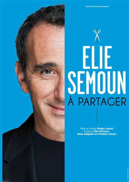 Affiche de Elie Semoun dans A partager
