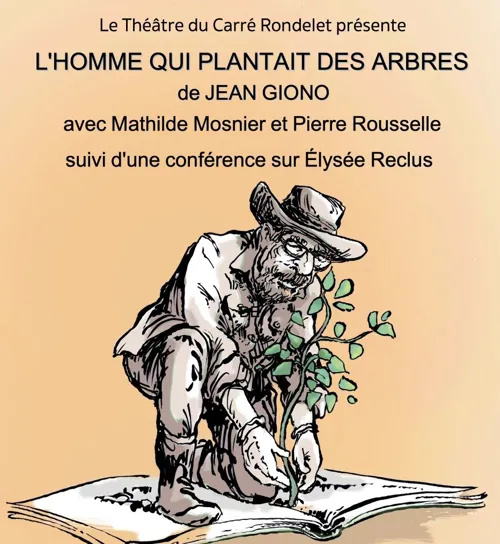 Affiche de L'homme qui plantait les arbres - Jean Giono