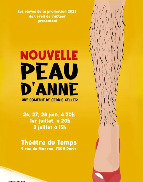 Affiche de Nouvelle Peau d'Anne