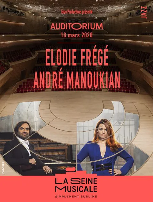 Affiche de Élodie Frégé & André Manoukian