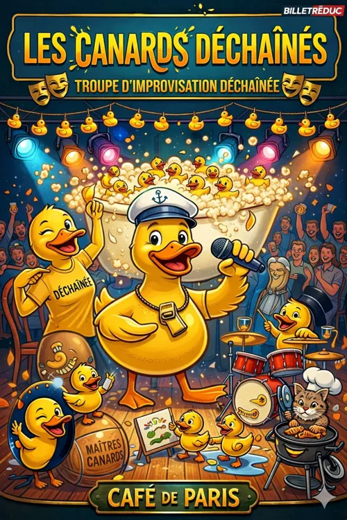 Affiche de Les canards déchaînés