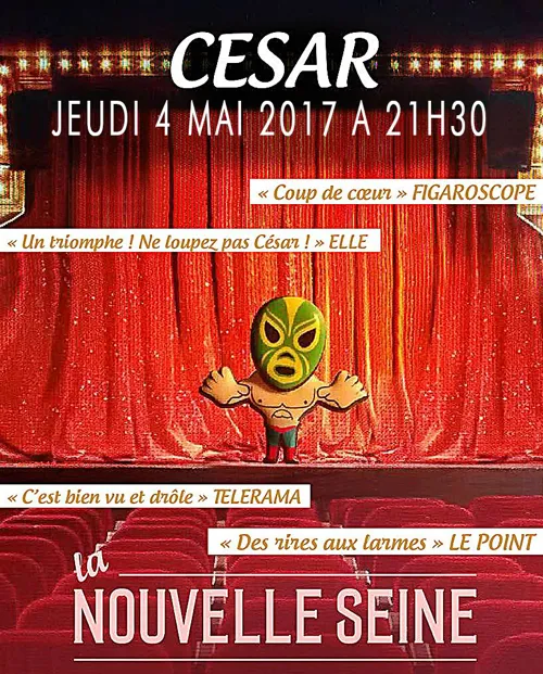 Affiche de César dans César démasqué