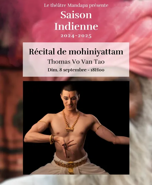 Affiche de Récital de Mohiniyattam - Danse indienne
