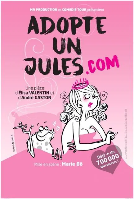 Affiche de Adopte un Jules.com