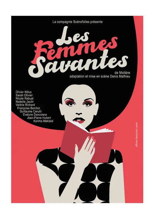 Affiche de Les femmes savantes