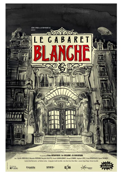 Affiche de Le cabaret Blanche