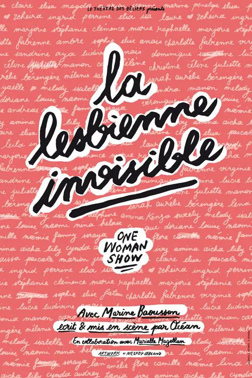 Affiche de Marine Baousson dans La lesbienne invisible
