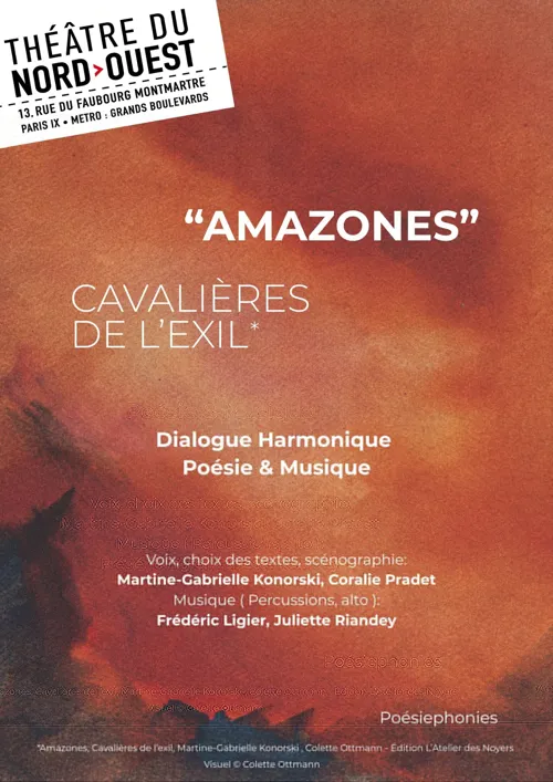 Affiche de Amazones, Cavalières de l'exil