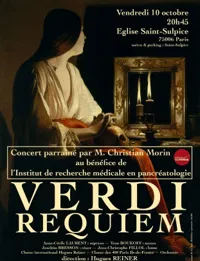 Requiem de Verdi au bénéfice de la Recherche sur le Cancer du Pancréas - 