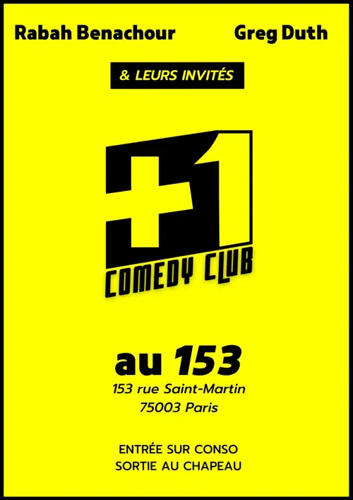 Affiche de +1 Comedy Club