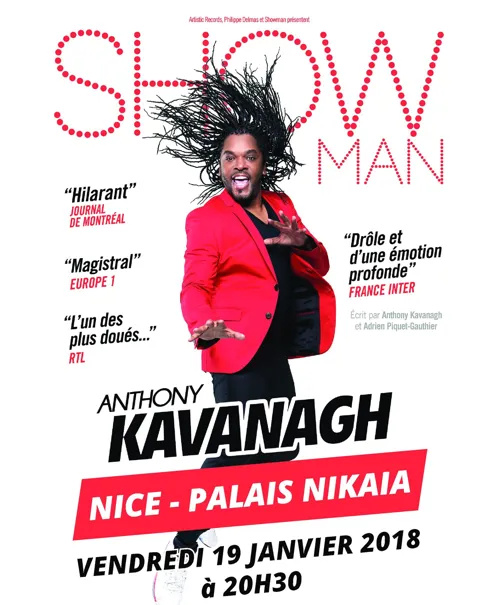 Affiche de Anthony Kavanagh dans Show Man