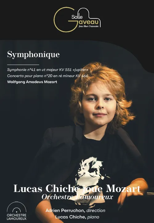 Affiche de Lucas Chiche joue Mozart