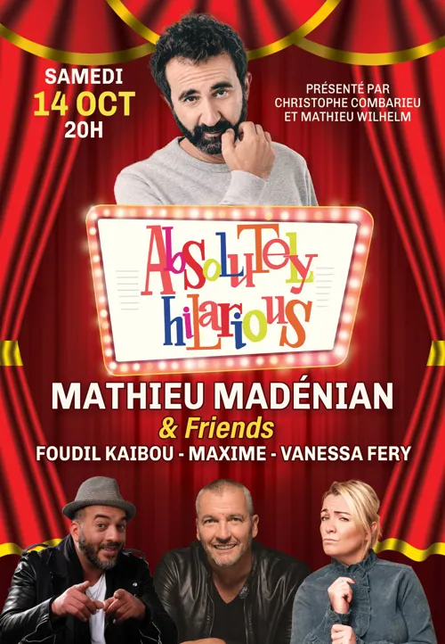 Affiche de Absolutely Hilarious | Mathieu Madénian & Friends