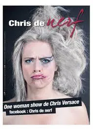 Affiche de Chris Versace dans Chris de nerf !