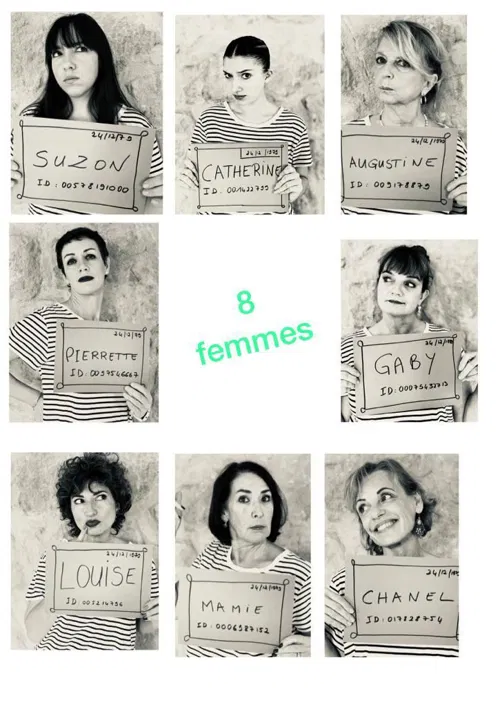 Affiche de Huit femmes