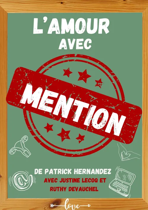 Affiche de L'amour avec mention