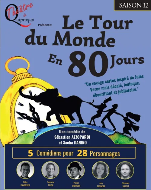 Affiche de Le tour du Monde en 80 jours à Ostwald