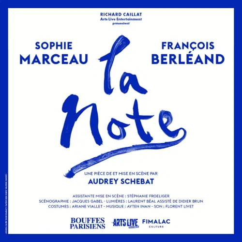 Affiche de La Note | avec Sophie Marceau et François Berléand