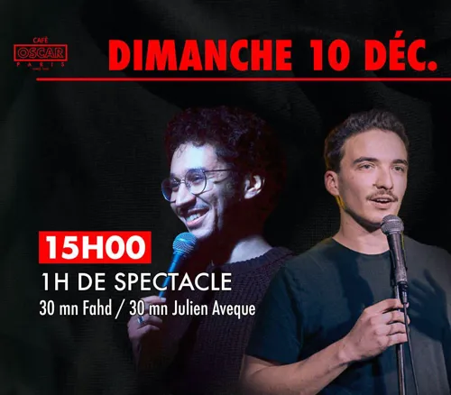Affiche de 30 min Fahd / 30 min Julien Aveque