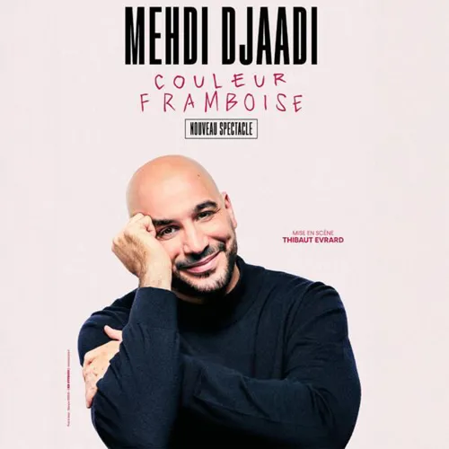 Affiche de Mehdi Djaadi dans Couleur Framboise