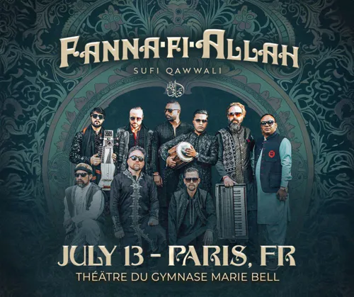 Affiche de Soirée soufie Qawwali - Fanna-Fi-Allah