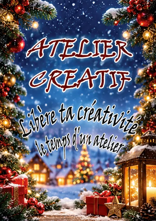 Affiche de Atelier créatif Noël