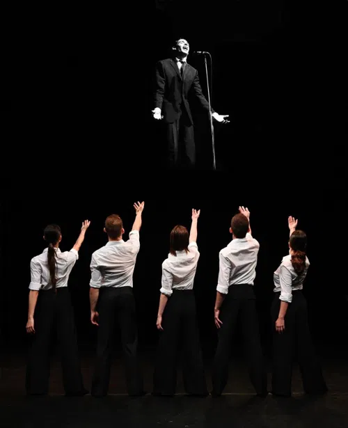 Affiche de Debout : Hommage chorégraphié à Jacques Brel
