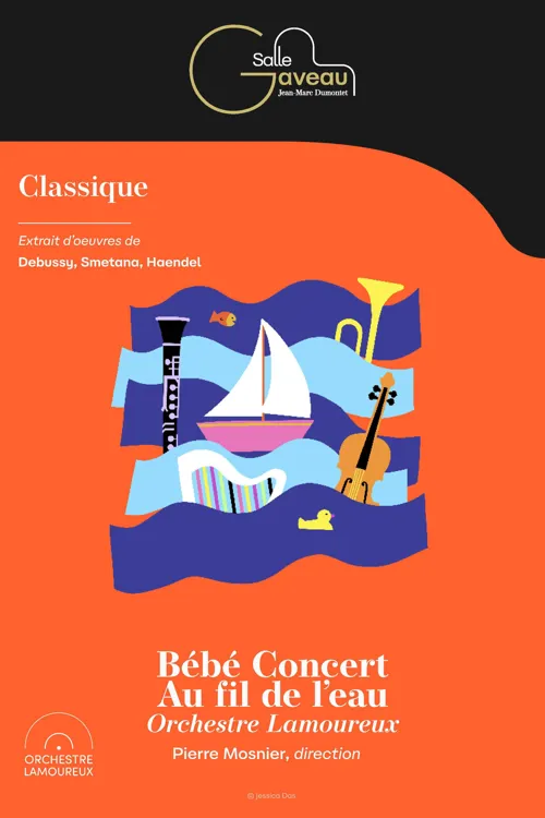 Affiche de Bébé concert : Au fil de l'eau