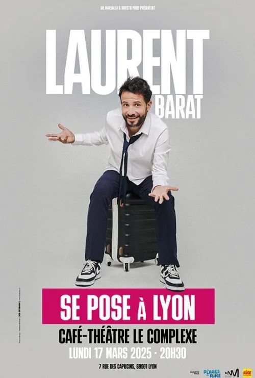 Affiche de Laurent Barat se pose