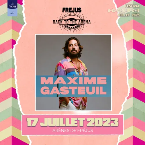 Affiche de Maxime Gasteuil dans Retour aux sources | Fréjus Festival Back To The Arena
