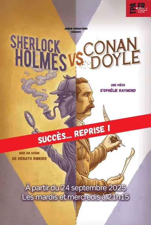 Affiche de Sherlock Holmes contre Conan Doyle