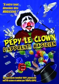 Pépy le clown apprenti magicien - 