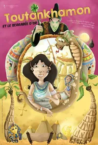 Affiche de Toutankhamon et le scarabée d'or