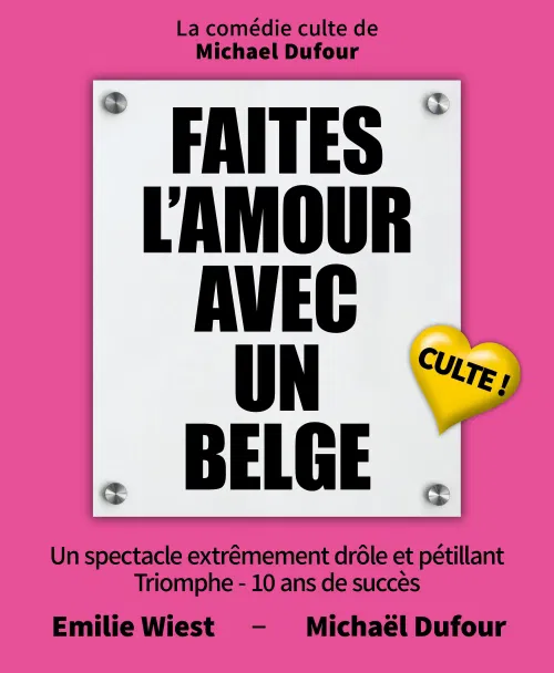 Affiche de Faites l'amour avec un belge !