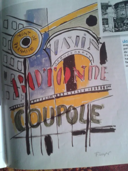 Affiche de Visite guidée : Le Montparnasse des années folles | par Pierre Malzieu