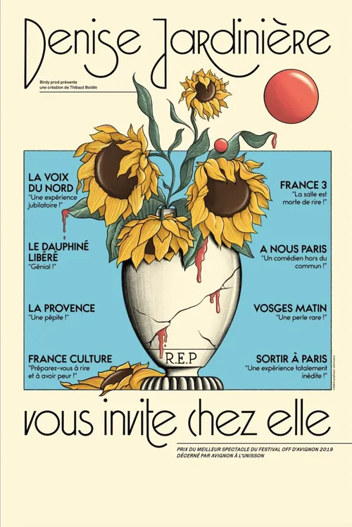 Affiche de Denise Jardinière vous invite chez elle
