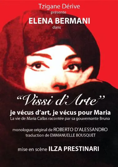 Affiche de Maria Callas - Vissi d'Arte | Je vécus pour Maria