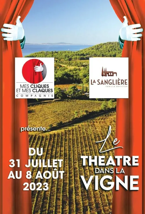 Affiche de Théâtre dans la Vigne