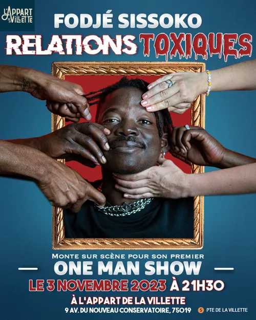 Affiche de Fodjé Sissoko dans Relations Toxiques