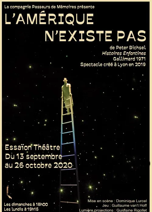 Affiche de L'Amérique n'existe pas