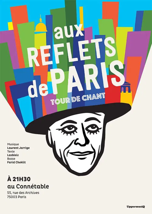 Affiche de Aux Reflets de Paris