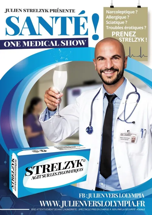 Affiche de Julien Strelzyk dans Santé ! : Le One Medical Show