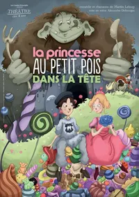 Affiche de La princesse au petit pois... dans la tête !