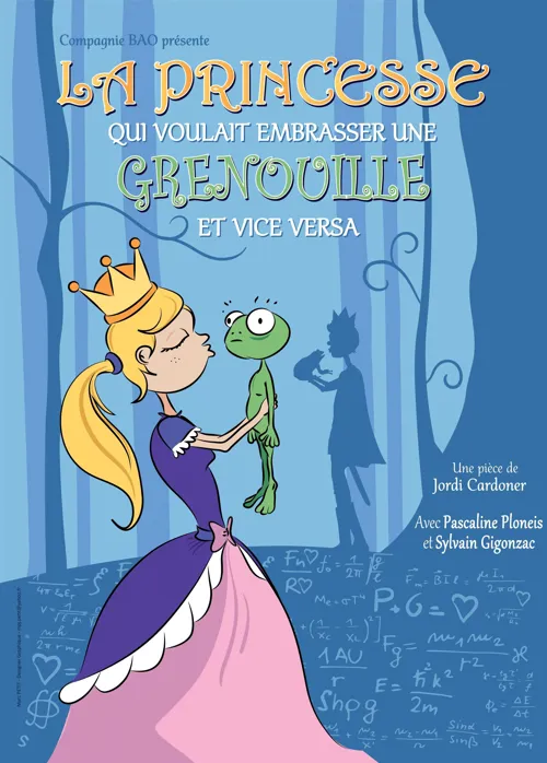 Affiche de La Princesse qui voulait embrasser une grenouille